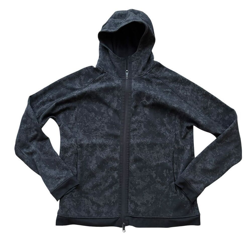Jordan Sport Men's Full-Zip Hoodie Black XL‎ Dri-FIT Moisture-Wicking